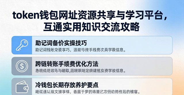 token钱包网址的资源共享与学习平台，促进用户之间的知识交流与信息传播。_钱包创新设计公开课_知识分享交流平台