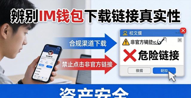 教你辨别IM钱包下载链接真实性 避开钓鱼链接保住资产安全